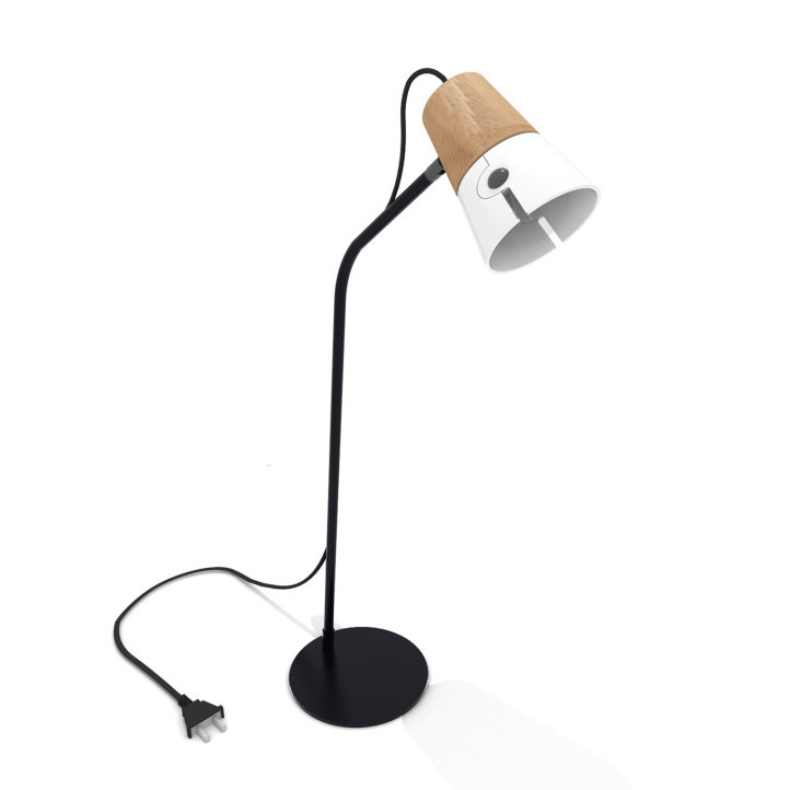 Universo Positivo Cone Lamp Desk - bureaulamp-Wit