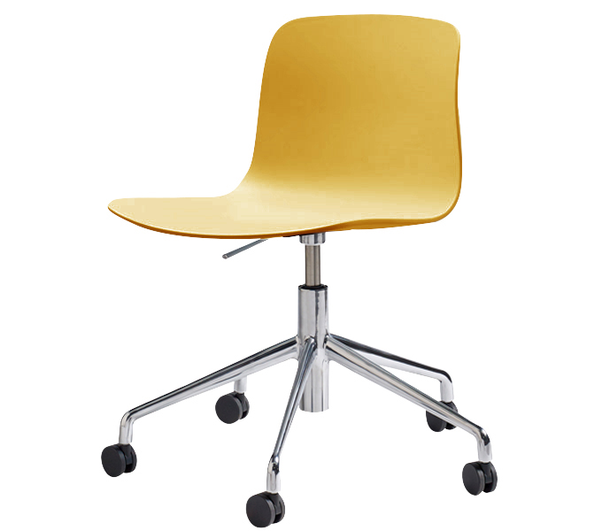 HAY About a Chair AAC50 gasveer bureaustoel-Mosterd