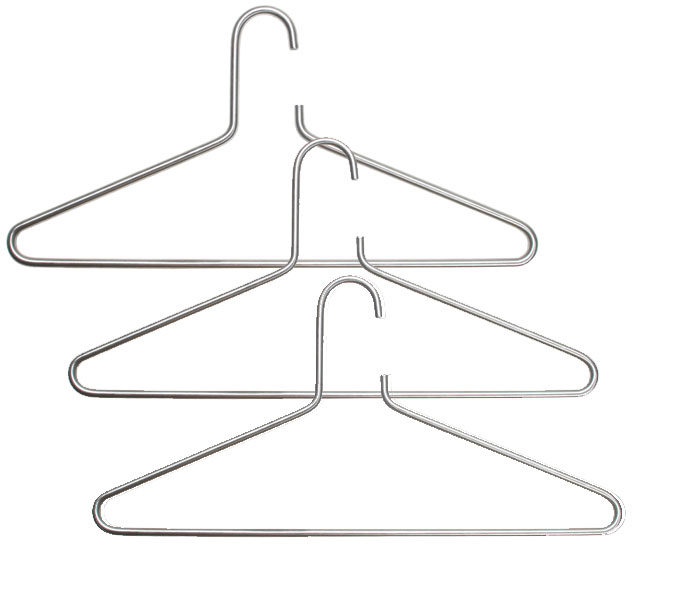 Spinder design Senza 6 set van 3 kledinghanger