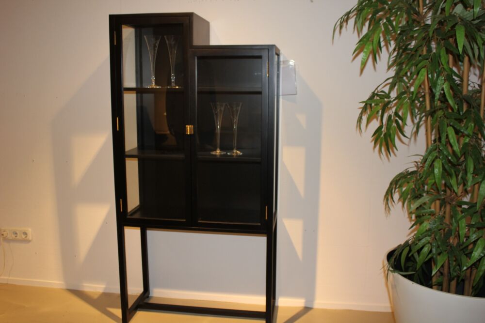 De layout Slank Kroniek HK Living Stairs cabinet showcase OUTLET | Fundesign.nl