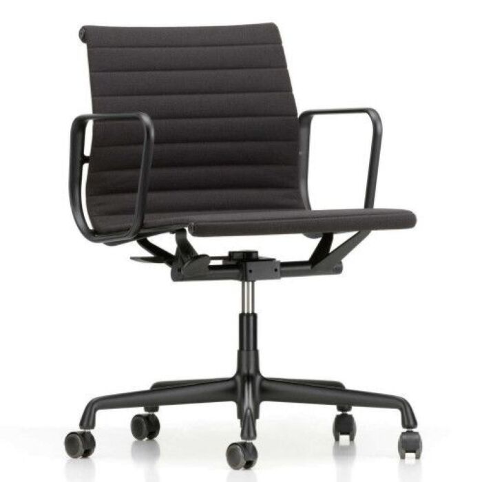 besteden Slecht kijk in Vitra Aluminium Chair EA 117 onderstel zwart aluminium | Bestel nu bij  Fundesign.nl
