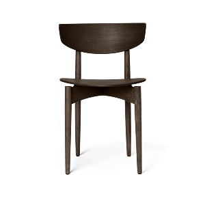 Ferm Living Herman Wood Dining Chair eetkamerstoel-Dark Stained Beech