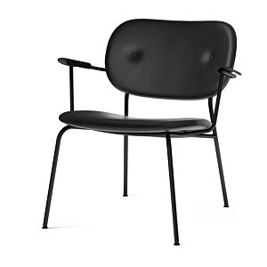 Audo Copenhagen Co gestoffeerde lounge fauteuil - Black Oak-Dakar 0842
