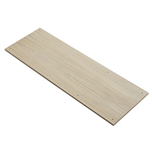 WOUD Elevate plank-Wit gepigmenteerd eiken-Shelf D