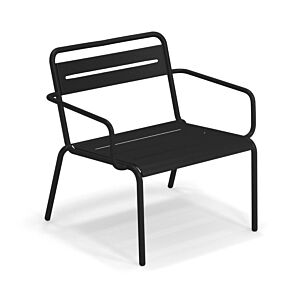 EMU Star fauteuil - staal-Zwart