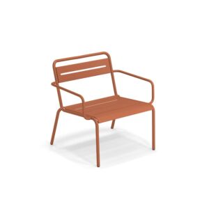 EMU Star fauteuil - aluminium-Maple