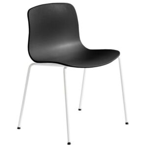 HAY About a Chair AAC16 wit onderstel stoel-Zwart