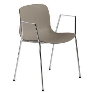HAY About a Chair AAC18 chroom onderstel stoel-Khaki