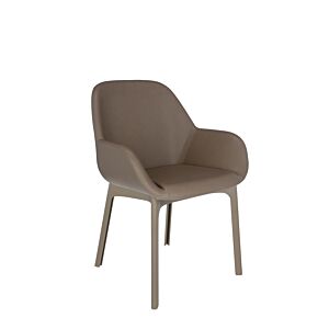 Kartell Clap PVC stoel-Duifgrijs-Duifgrijs