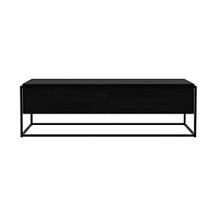 Ethnicraft Monolit TV Cupboard black tv-meubel