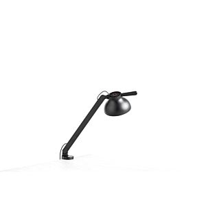 HAY PC Single Arm met klem lamp-Soft black