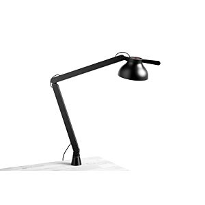 HAY PC Double Arm met klem lamp-Soft black