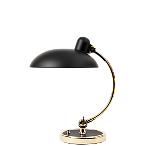 Fritz Hansen Kaiser Idell Luxus bureaulamp-Black Brass