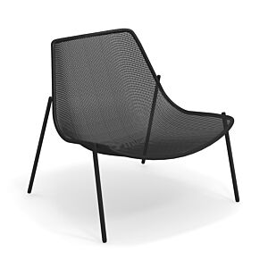 EMU Round Lounge fauteuil-Zwart