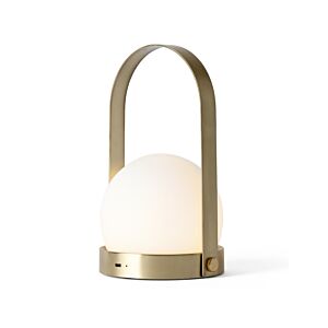 Audo Copenhagen Carrie draagbare tafellamp-Brushed brass