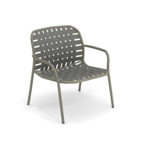 EMU Yard Lounge fauteuil-Grijs groen