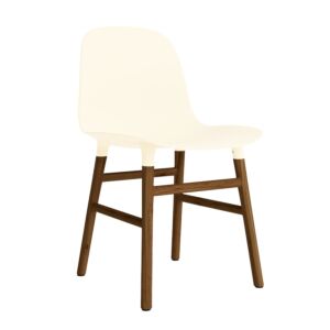 Normann Copenhagen Form Chair stoel noten-Crème