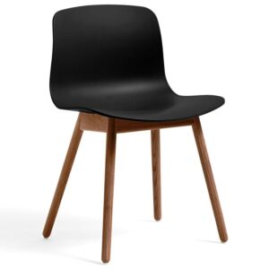 HAY About a Chair AAC12 Walnoot onderstel stoel-Black OUTLET
