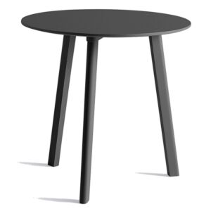 HAY CPH Deux 220 tafel-Stone grey-75x73 cm (Øxh)-Water-based beukenhout