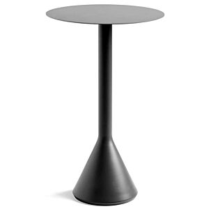 HAY Palissade Cone rond tafel-Anthracite-60x105 cm (Øxh)