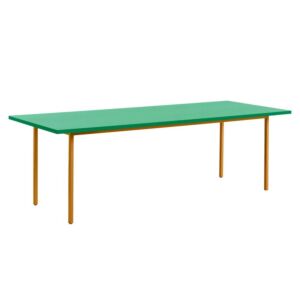 HAY Two-Colour tafel-Ochre - Green Mint-240x90x74 cm