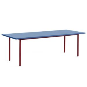 HAY Two-Colour tafel-Red - Blue-240x90x74 cm