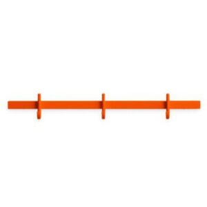 String Relief kapstok-3 haken-Oranje