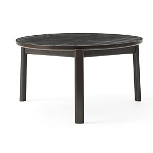 MENU Passage salontafel-∅ 70 cm-Dark Lacquered Oak