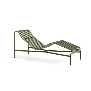 HAY Palissade outdoor lounge stoel-Olive