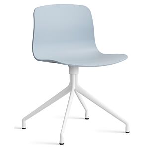 HAY About a Chair AAC10 wit onderstel stoel- Slate Blue