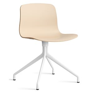 HAY About a Chair AAC10 wit onderstel stoel- Pale Peach