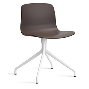 HAY About a Chair AAC10 wit onderstel stoel- Raisin 