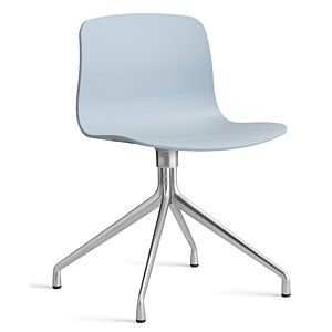 HAY About a Chair AAC10 aluminium onderstel stoel- Slate Blue