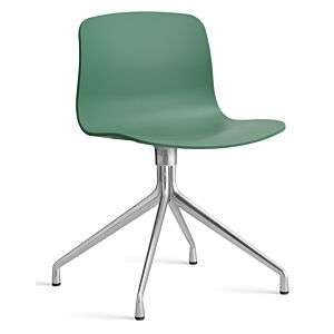 HAY About a Chair AAC10 aluminium onderstel stoel- Teal Green