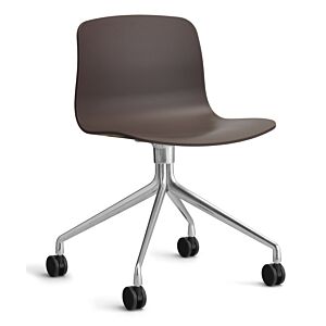 HAY About a Chair AAC14 aluminium onderstel stoel-Raisin