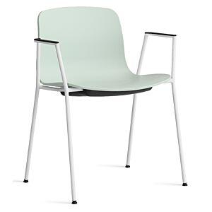 HAY About a Chair AAC18 wit onderstel stoel-Dusty Mint