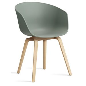 HAY About a Chair AAC22 stoel zeep onderstel- Fall Green OUTLET