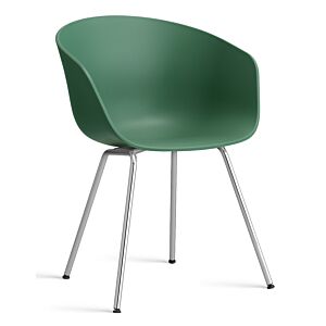 HAY About a Chair AAC26 - chrome onderstel-Teal Green