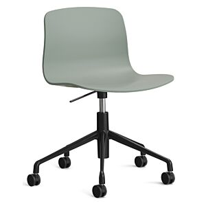 HAY About a Chair AAC50 gasveer bureaustoel - zwart onderstel-Fall Green