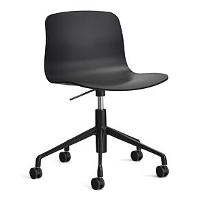 HAY About a Chair AAC50 gasveer bureaustoel - zwart onderstel-Black