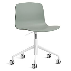 HAY About a Chair AAC50 gasveer bureaustoel - wit onderstel-Fall Green