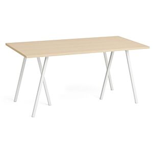 HAY Loop stand tafel-160x77.5 cm-White - Oak