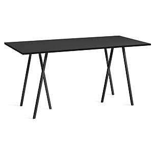 HAY Loop Stand High tafel-Black -200x92,5 cm