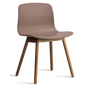 HAY About a Chair AAC12 Walnoot onderstel stoel-Soft Brick