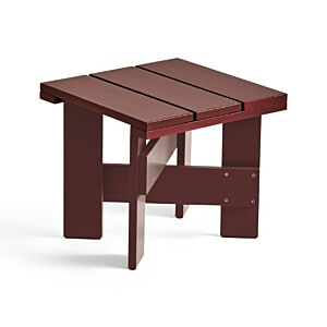 HAY Crate tafel laag-Iron Red