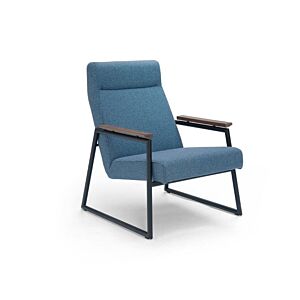 Bree's New World Prestige fauteuil-Stof/Blauw
