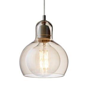 &tradition Mega bulb hanglamp-Goud-Snoer transparant