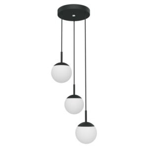 Fermob MOOON! Triple hanglamp-Anthracite