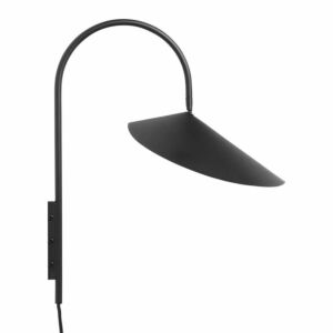 Ferm Living Arum kort wandlamp-Black