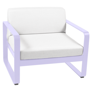 Fermob Bellevie fauteuil met off-white zitkussen-Marshmallow